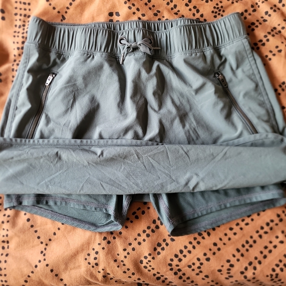Athleta Olive Green Drawstring Skort - Picture 12 of 15